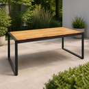 Commercial Acacia Wood Rectangular Outdoor Table 1800mm