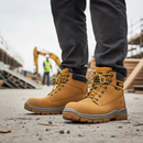 Premium Heavy Duty S3 Safety Boots Honey - Comfortable, Durable, and Slip-Resistant - Sizes 6-12