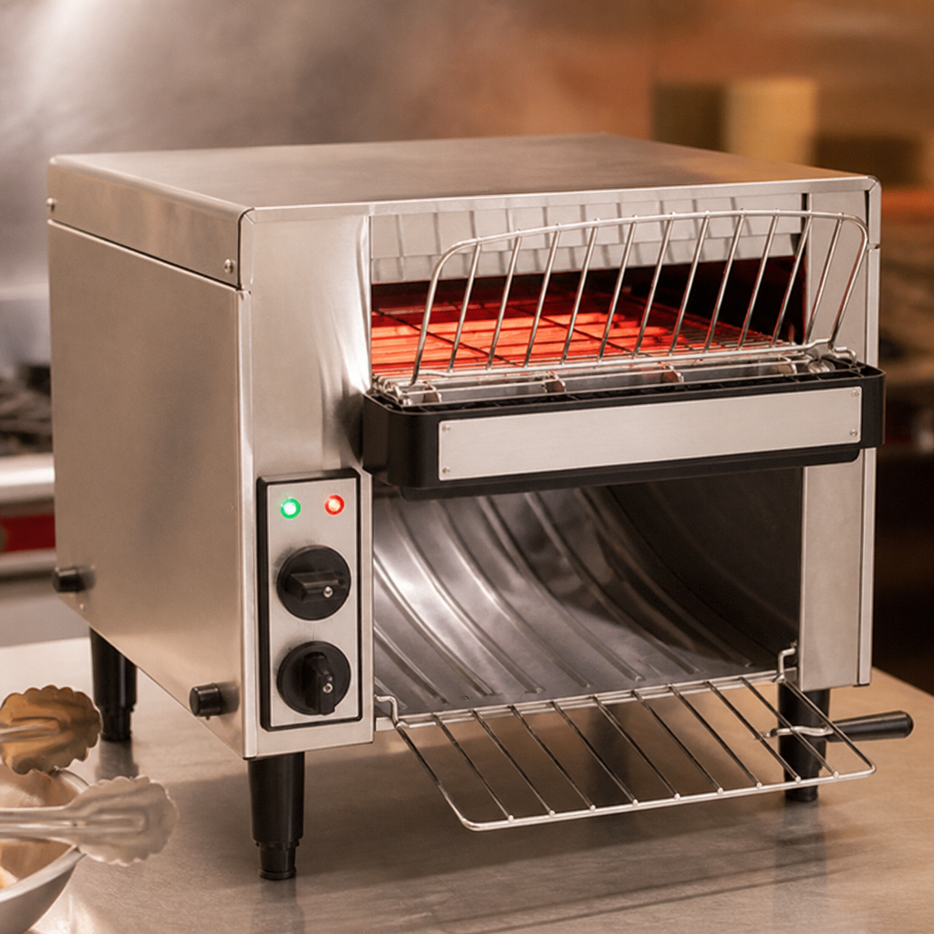 Commercial Conveyor Toaster with Nine Browning Levels