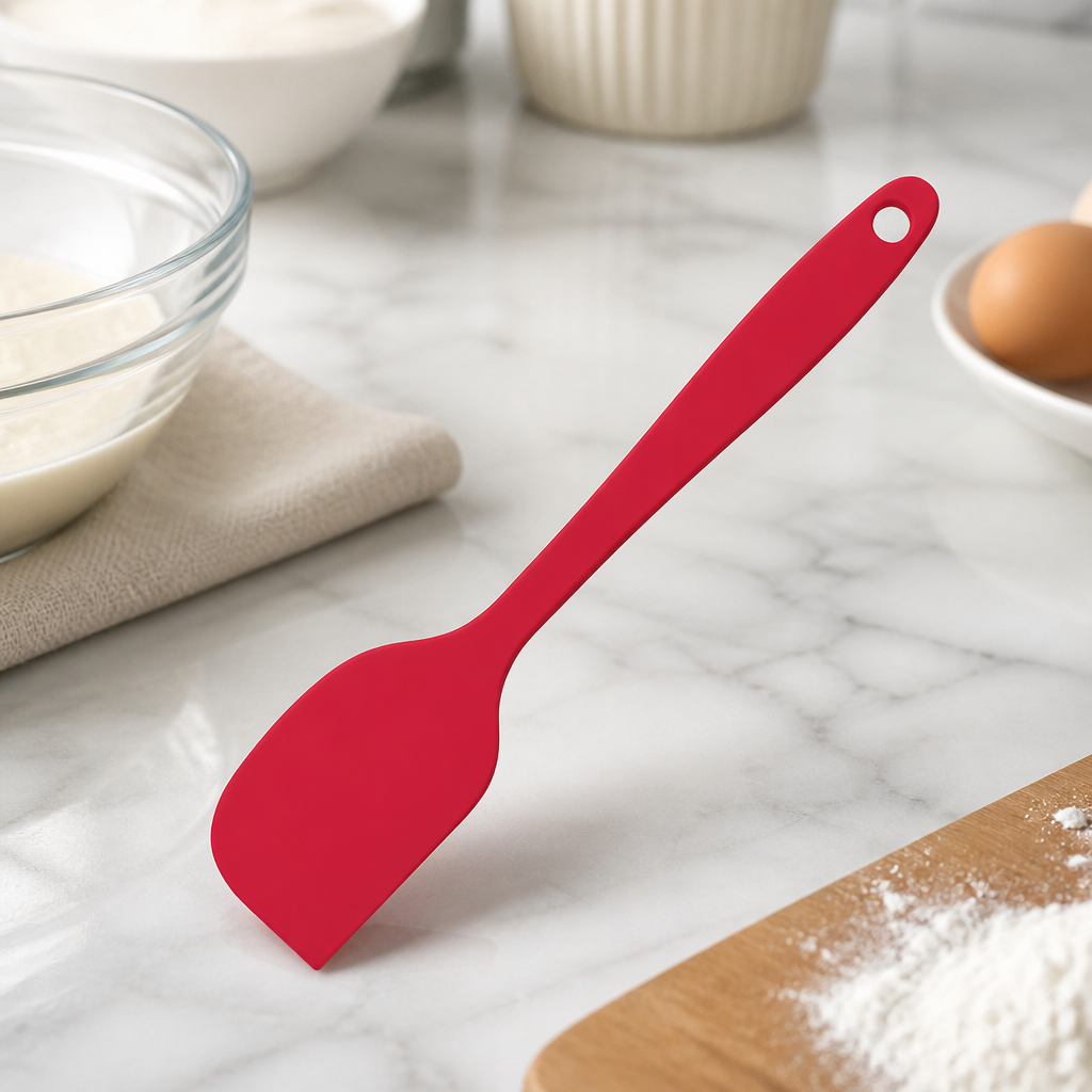 Commercial Silicone Mini Scraper 20cm for Non-Stick Cookware