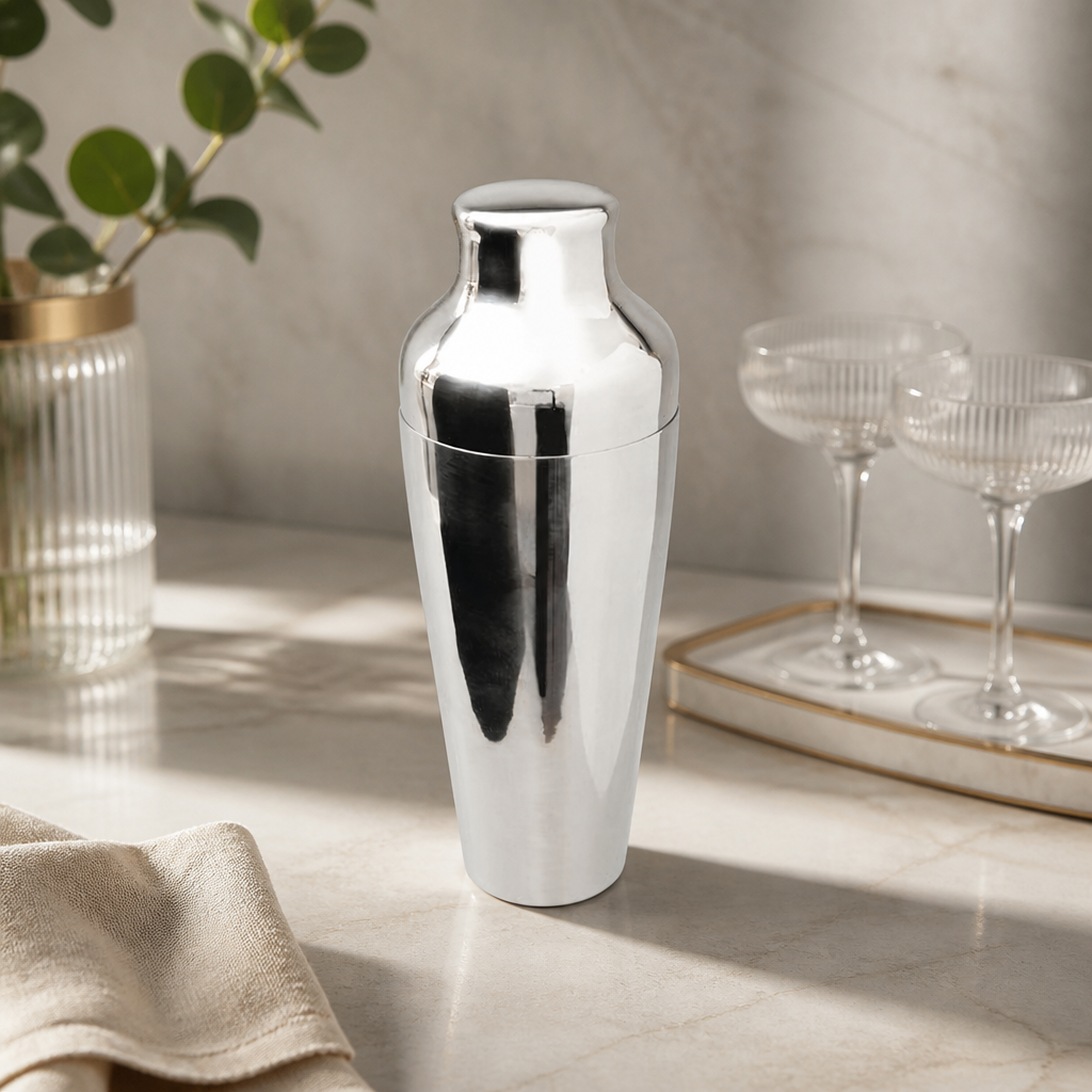 Commercial Stainless Steel Cocktail Shaker 0.55 Ltr Capacity