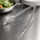10" Stainless Steel Commercial Catering Tongs for Professional Use