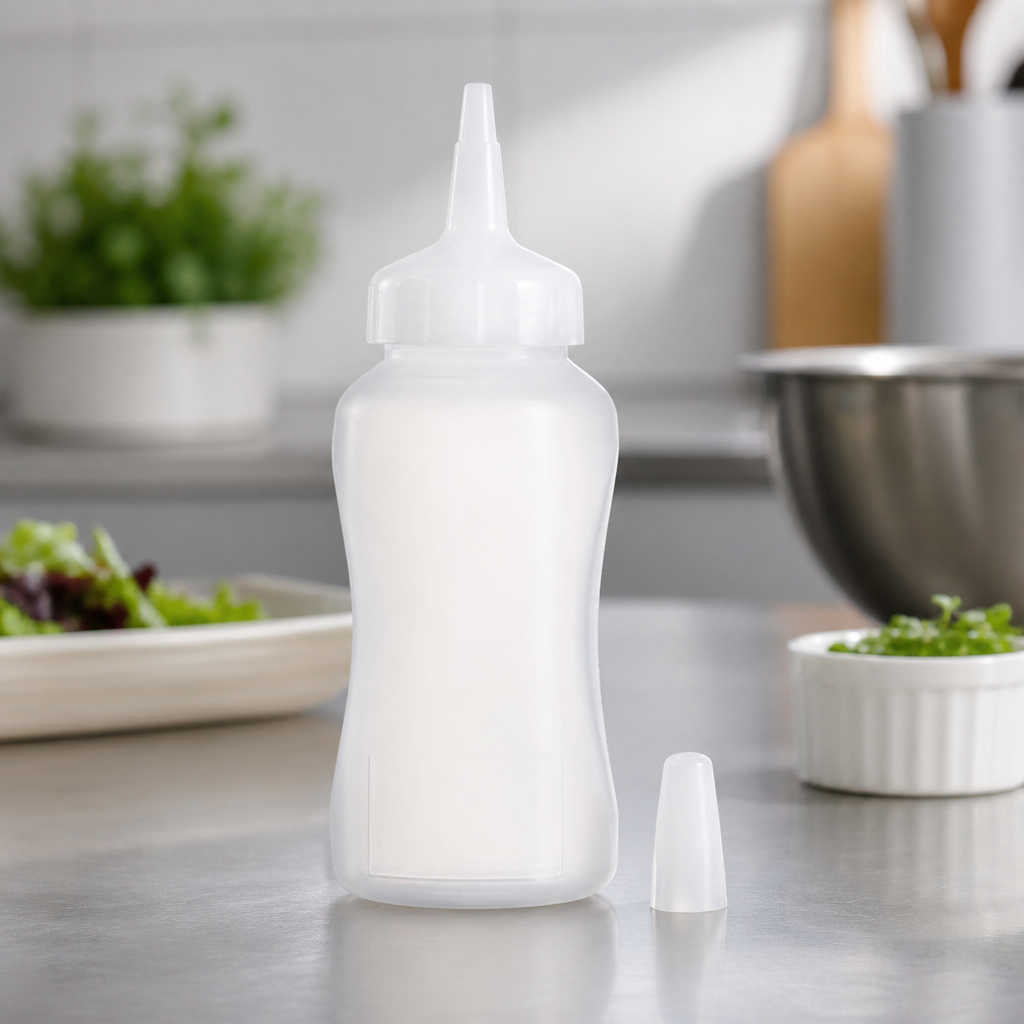 150ml Commercial Squeeze Sauce Bottle BPA Free