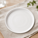 Commercial Vellum Walled Plates 210mm - 6 Pack Durable Ceramic