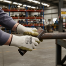 Premium Recycled Liner Latex Coated Cut Level B Gloves for High Grip Performance and Dexterity