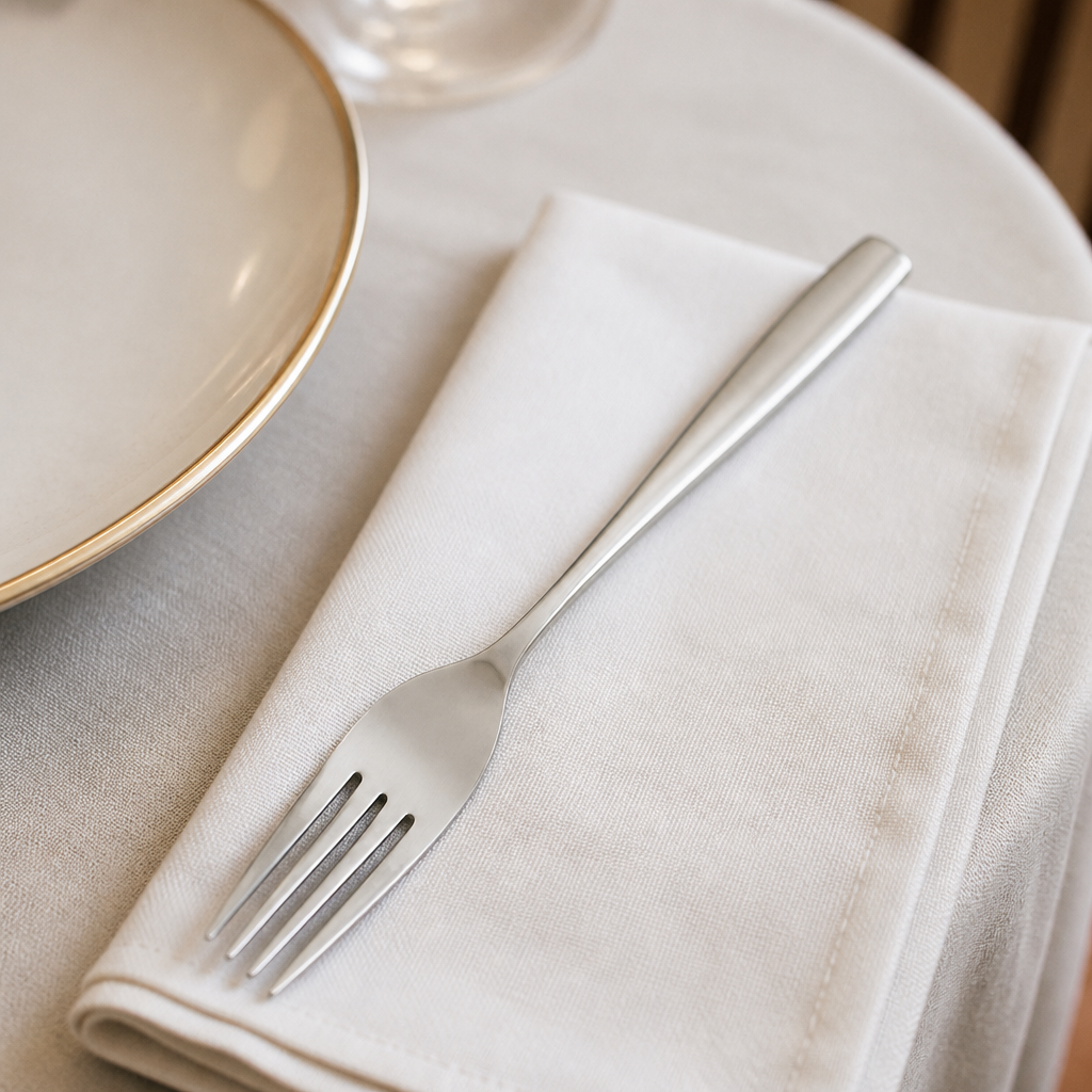 Commercial stainless steel serving forks 12 pack 220mm