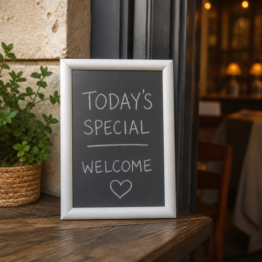 Commercial Aluminium Snap Display Frame for Menus and Signs