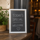 Commercial Aluminium Snap Display Frame A4 for Menus and Signs