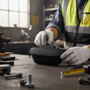 Premium Zipper Closure Spectacle Case - Robust Design with Belt Loop and Extra Lens Space