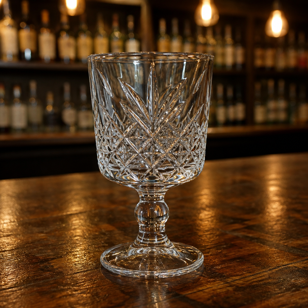 Commercial Vintage Stemmed Shot Glasses 60ml 24 Pack