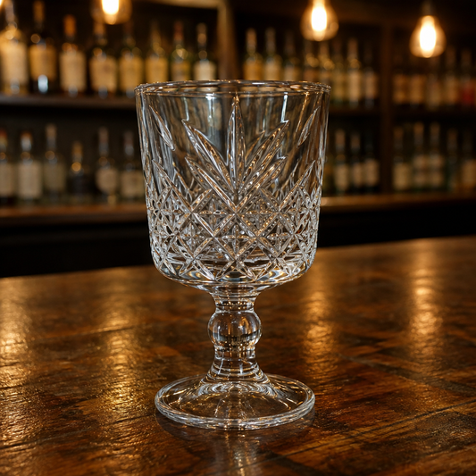 Commercial Vintage Stemmed Shot Glasses 60ml 24 Pack