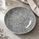 Commercial Coupe Bowls 205mm Black Crackle Design 12 Pack