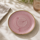 Commercial Coupe Plates 228mm Pink Super Vitrified Ceramic 12 Pack