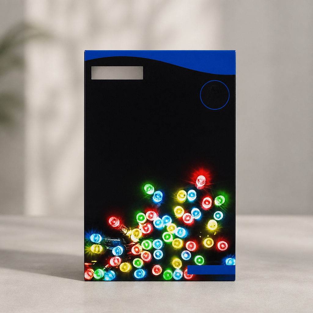 37m Commercial LED Indoor Outdoor String Lights Multicoloured