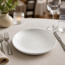 Commercial Coupe Plates 228mm Vitrified Stoneware 6 Pack