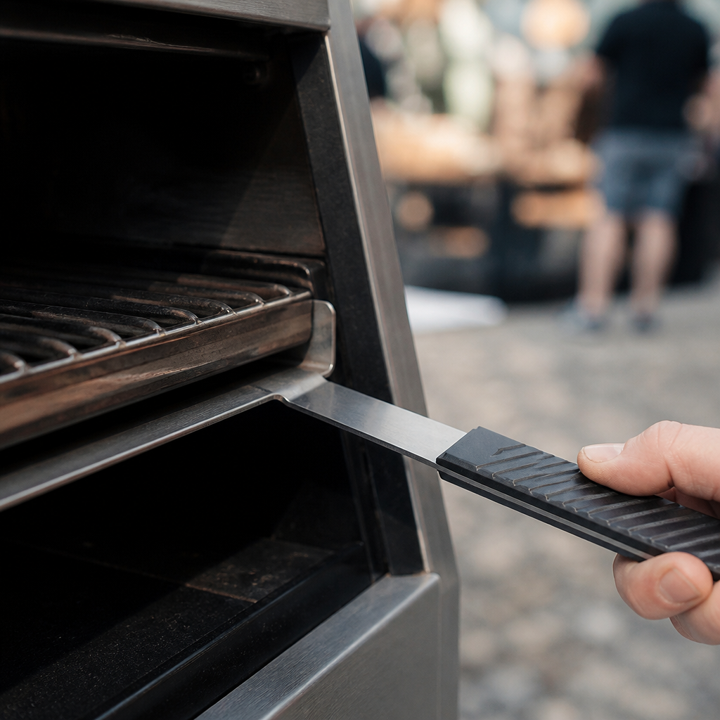 Stainless Steel Multi-Purpose Tool for Commercial Grills