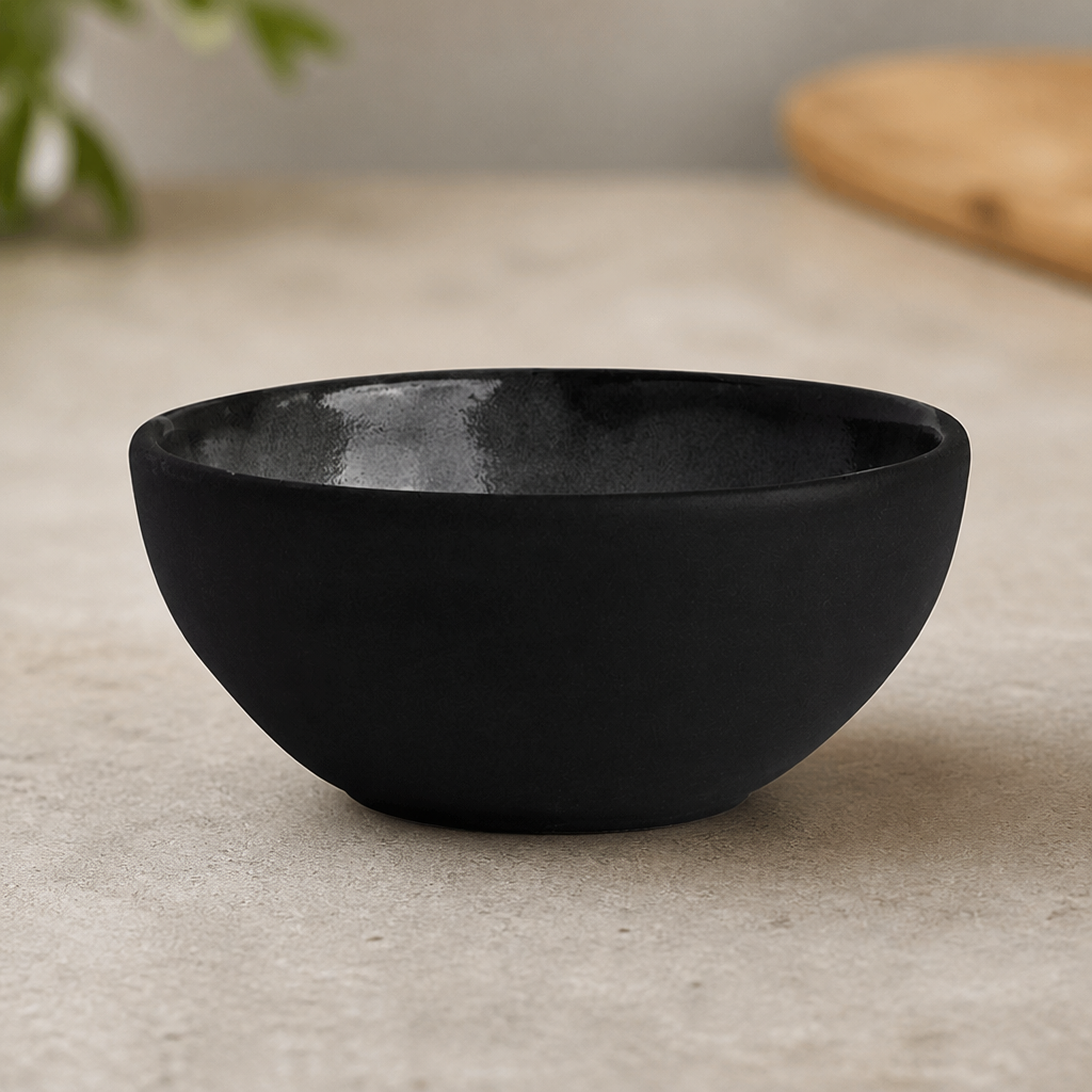 Commercial Grey Vitrified Stoneware Bowls 120mm 36 Pack