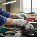 Premium Nitrile Coated Assembly Grip Gloves - Lightweight, High Dexterity, Chemical Resistant, Excellent Dry Grip
