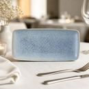 Commercial Rectangular Platters 254x101mm Blue 6 Pack