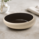 Commercial Deep Coupe Plates Black 170mm Pack of 6