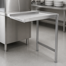 Commercial Pass Through Dishwasher Table 1100mm Right Hand