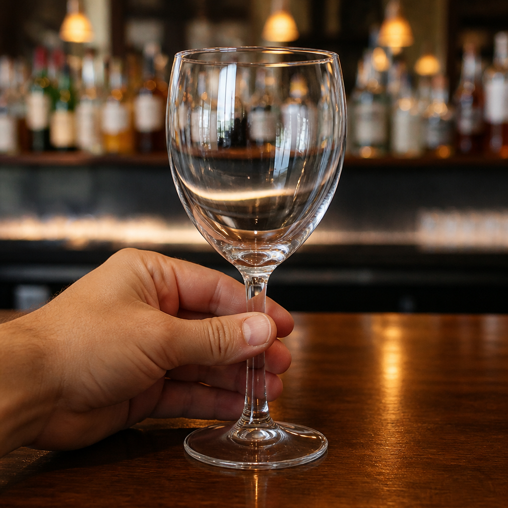 Commercial Wine Goblets 340ml Clear Glass 48 Pack