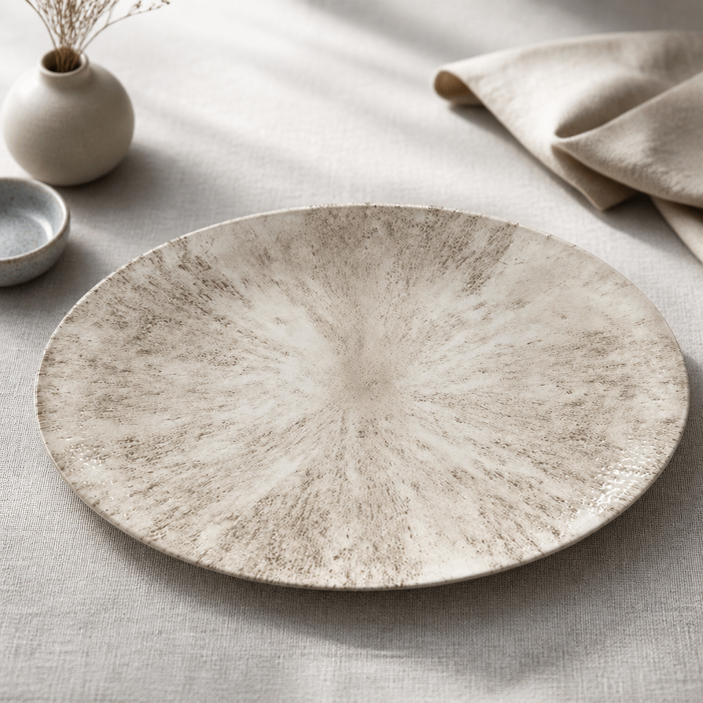 Commercial Stone Coupe Oval Plates 317mm Agate Grey 12 Pack