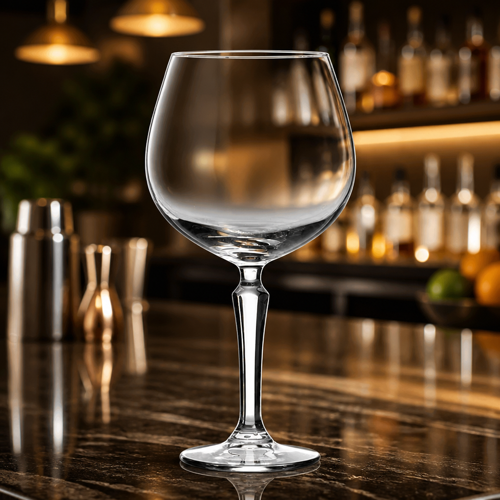 Commercial Gin Cocktail Glasses 580ml Vintage Style 6 Pack