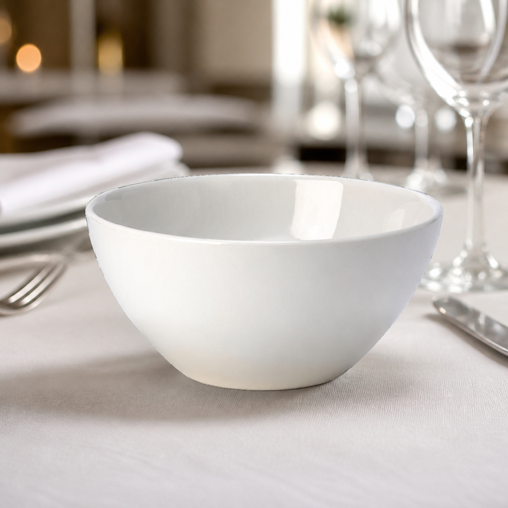 Commercial Porcelain Bowls 100mm - 12 Pack for Catering