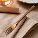 Commercial Copper Dessert Forks Set of 12 for Dining Presentation