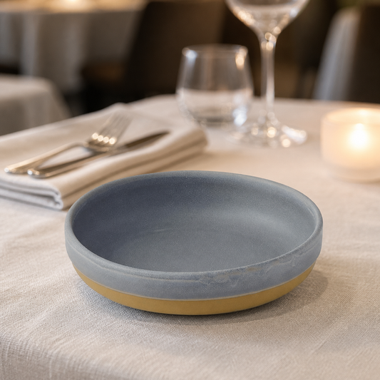 600ml Commercial Walled Bowls Vitrified Stoneware 6 Pack