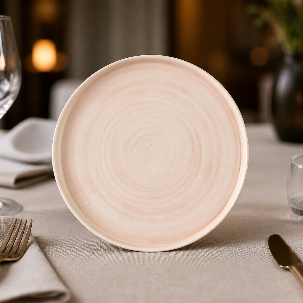 Commercial Walled Plates 280mm Super Vitrified Ceramic 6 Pack