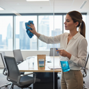 Professional Eco-Friendly Glass and Interior Cleaner Sachets - 20 Pack for Streak-Free Shine on Laminated and Stainless Steel Surfaces