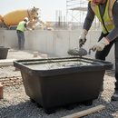 Premium Eco-Friendly Concrete Mortar Box 250 Litre with Twin Skin Feet for Durable Construction Use