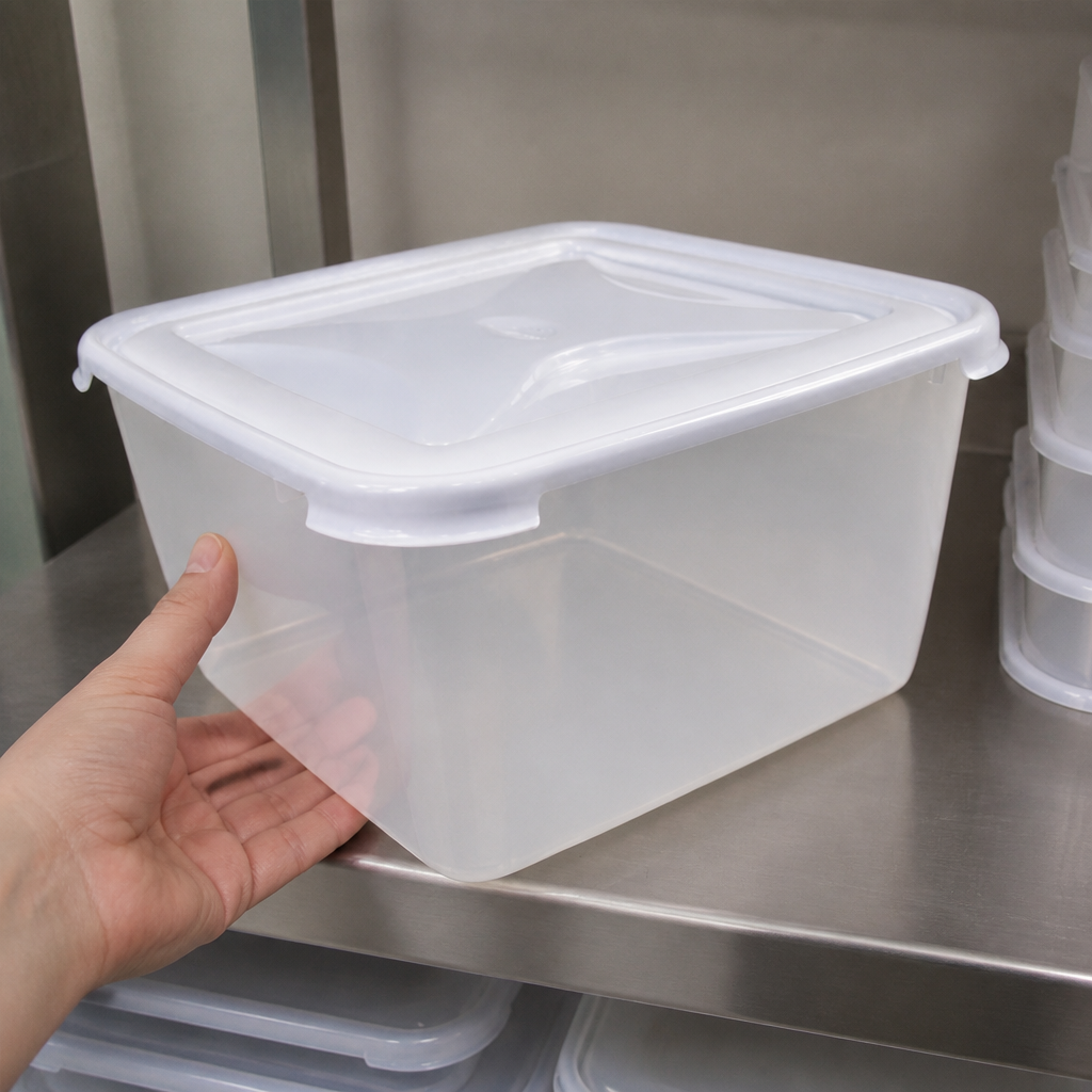 15L Commercial Plastic Food Storage Container Microwave Safe