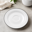 Commercial Fine China Saucers 125mm White 24 Pack