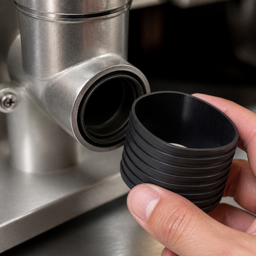 Genuine rubber sheath for 68mm high commercial spice grinder