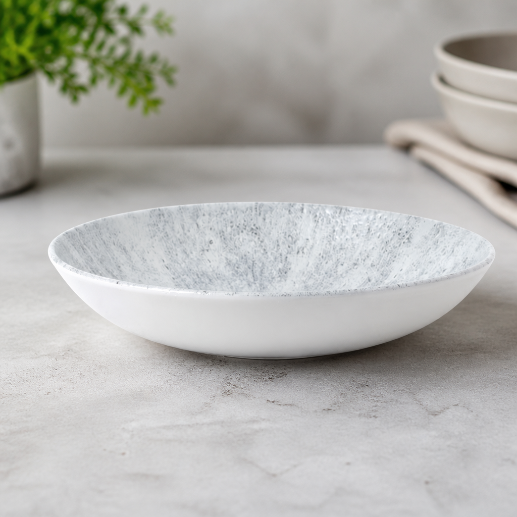 Commercial Coupe Bowls Pearl Grey 248mm 12 Pack 1.136Ltr