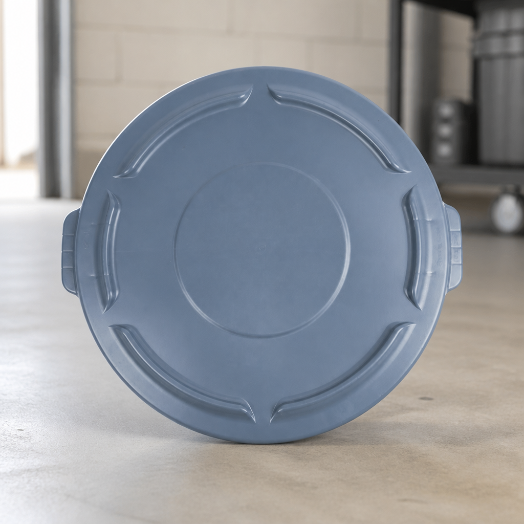 Commercial 121Ltr Snap On Lid for Rubbish Bin Storage