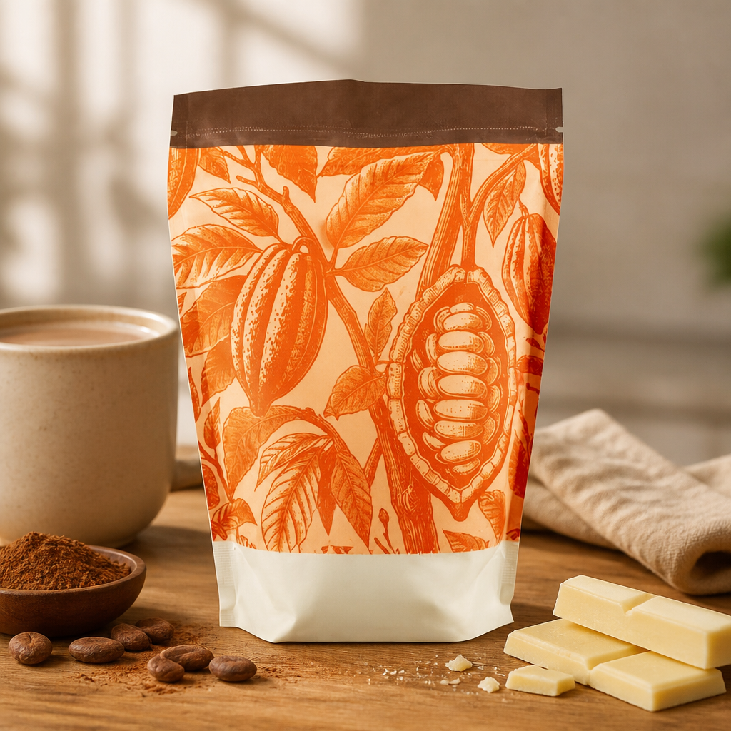 1kg Commercial Hot Chocolate Powder Pouch for Refreshments