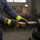 Premium Nitrile Anti-Impact Grip Gloves for Enhanced Safety and Comfort - High-Quality Professional Grade for Industrial and Commercial Applications