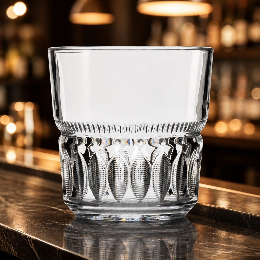 Commercial Rocks Tumblers 260ml 12 Pack Durable Stackable Glasses