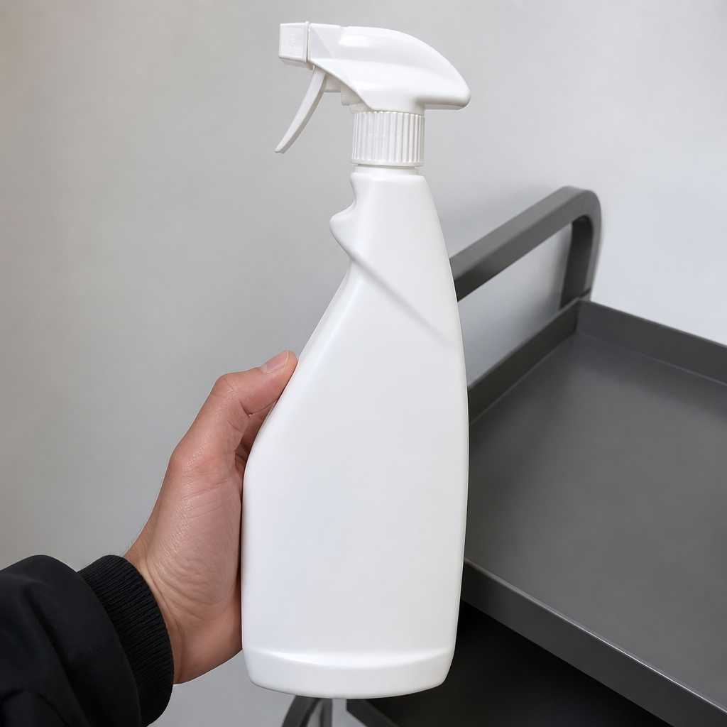 Eco-friendly 750ml commercial glass cleaner for streak-free surfaces.