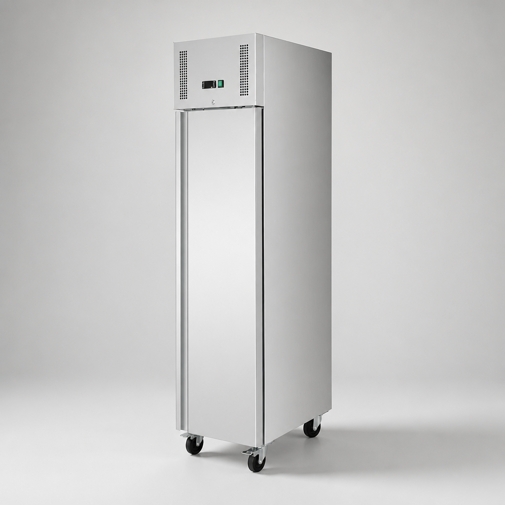 Commercial Single Door Slimline GN Cabinet Freezer 1/1 Size