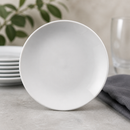 Commercial Whiteware Coupe Plates 150mm - 12 Pack Porcelain