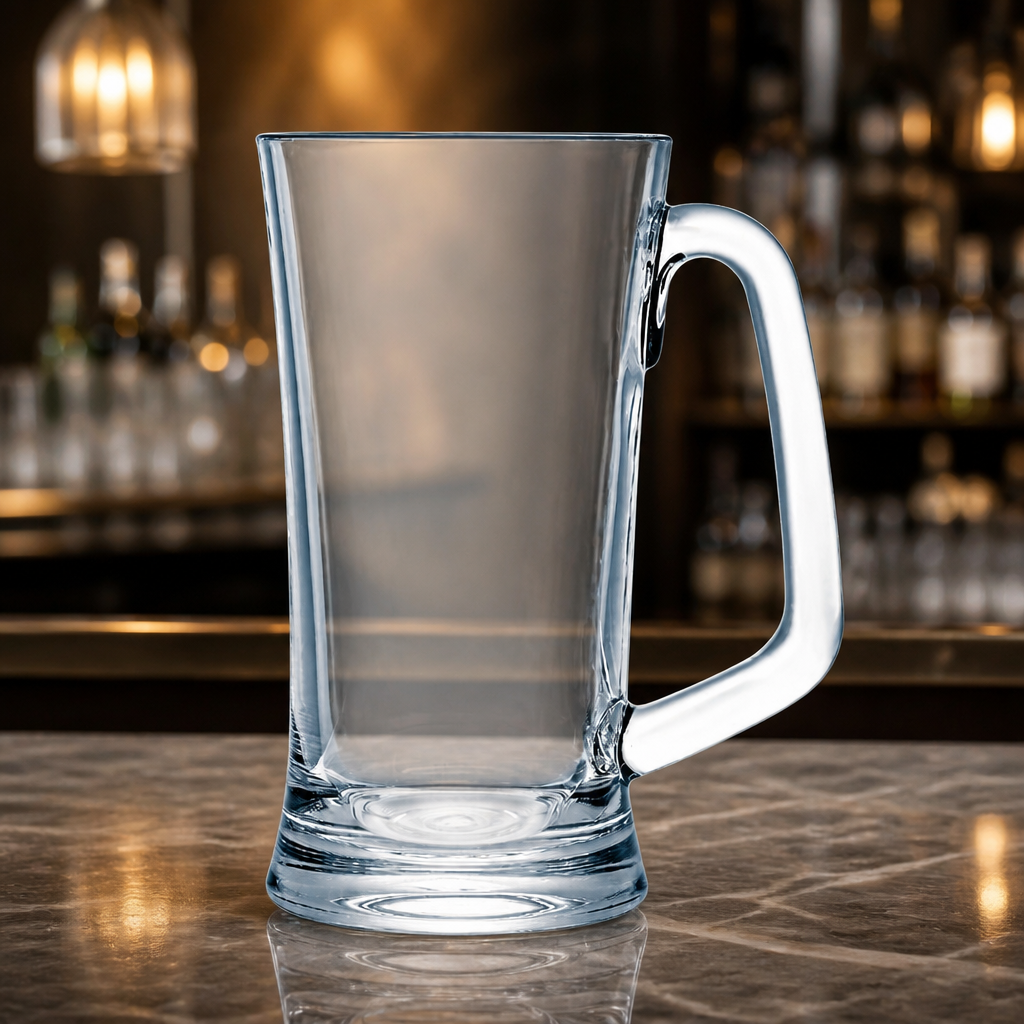 Commercial shatterproof beer mugs 512ml tankards 12 pack
