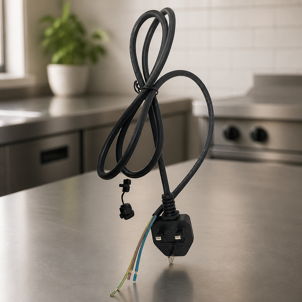 Replacement Power Cord Assembly for Commercial Milkshake Mixer
