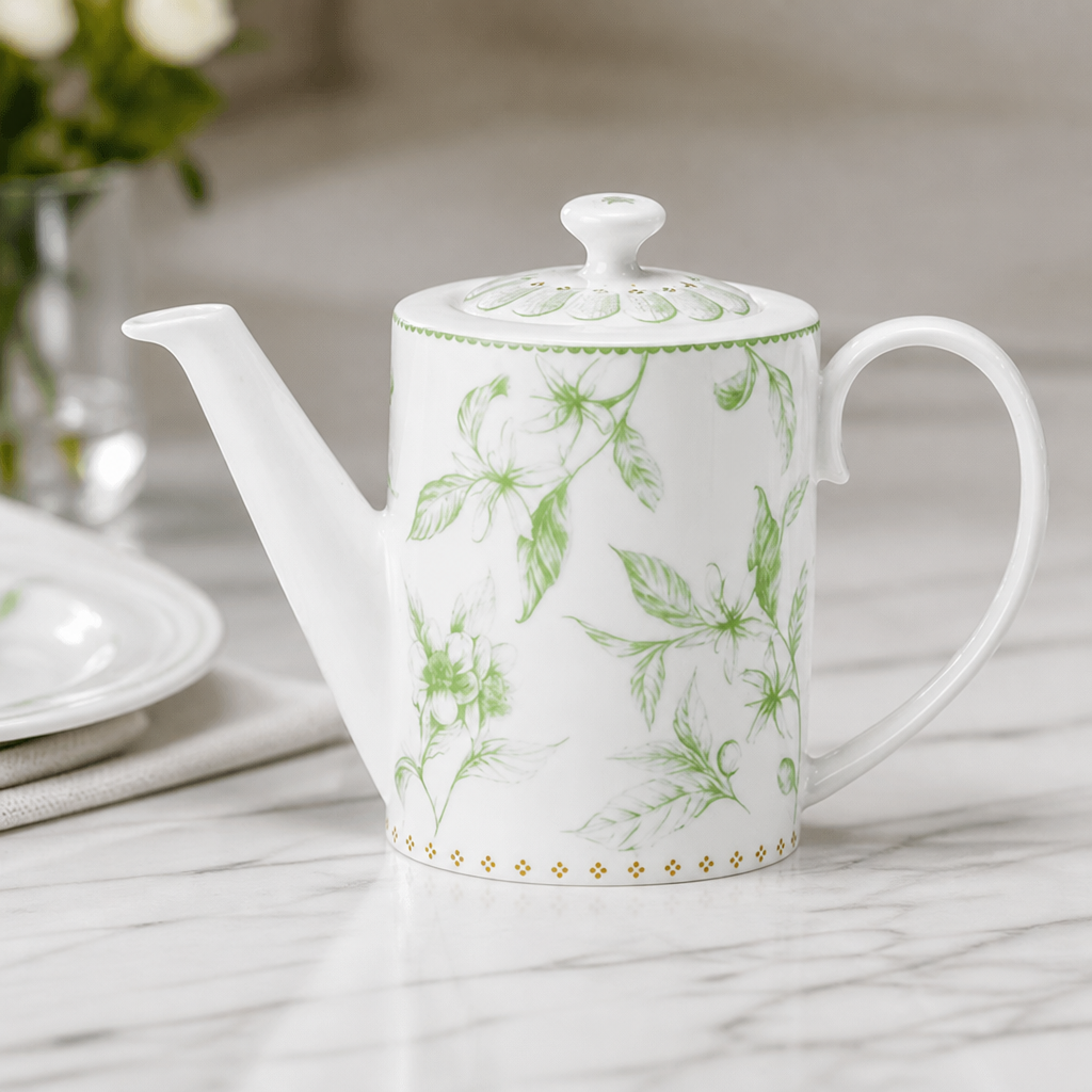 Commercial Beverage Pots Set of 6 Fine Bone China