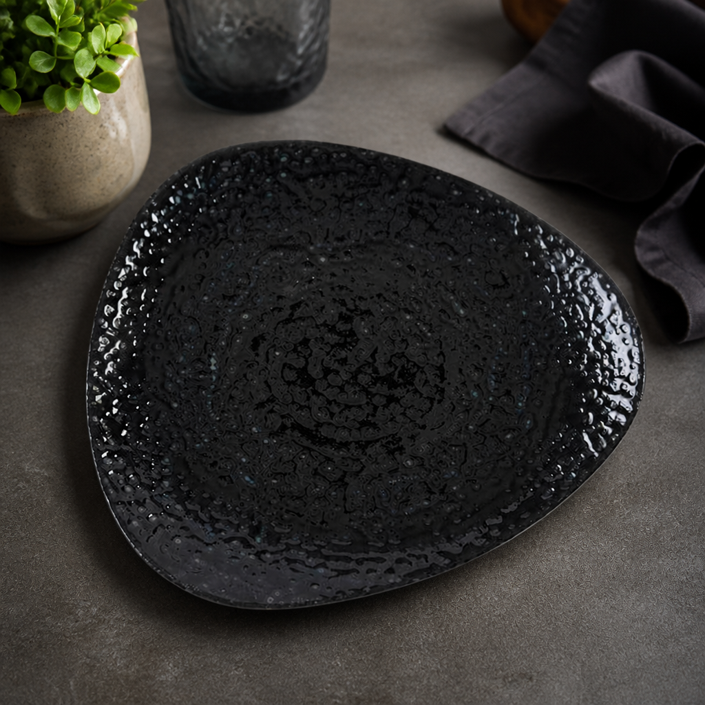 Commercial Triangle Plates 265mm - 12 Pack Vitrified Dinnerware