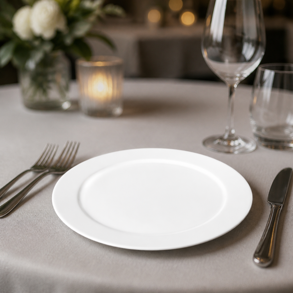 Commercial Plates 170mm 12 Pack for catering and home use